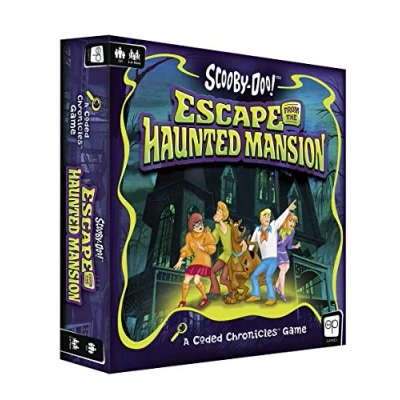Imagen de The OP Games Scooby Doo: Escape from Haunted Mansion A Coded Chronicles Game Board