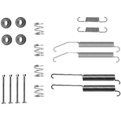 Imagen de TEXTAR 97031400 Juego de accesorios, zapatas freno MITSUBISHI: L200 / Triton IV Pick up, III up