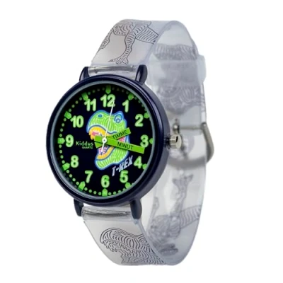 Imagen de Kiddus Time Teacher Swedish Reloj para niños, Talla: One Size, T rex glow in the dark
