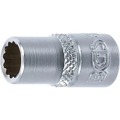 Imagen de BGS 10777 Llave de vaso 12 caras entrada 6,3 mm (1/4&quot;) 7