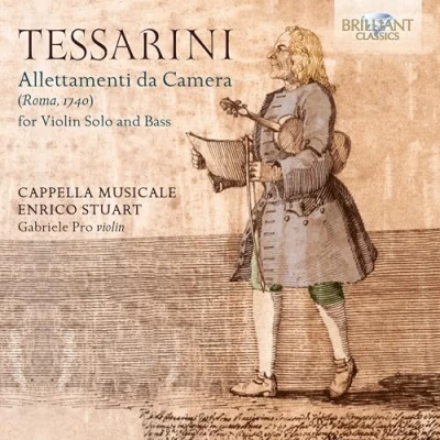 Imagen de Tessarini: Allettamenti da Camera for Violin Solo and Bass