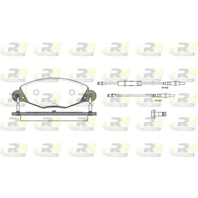 Imagen de ROADHOUSE 2827.04 Juego de pastillas freno CITROËN: C5 I Hatchback, II Hatchback