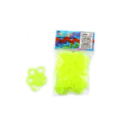 Imagen de RAINBOW LOOM Elásticas amarillo neón
