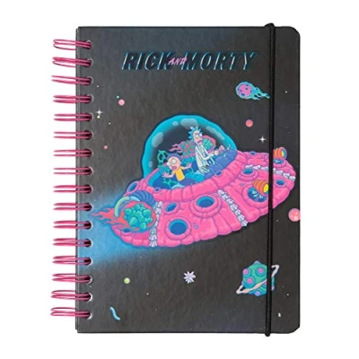 Imagen de Grupo Erik Cuaderno Rick y Morty A5 punteado Bullet Journal de notas Bloc Licencia oficial