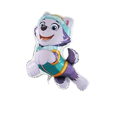 Imagen de Toyland® 34 pulgadas gigante tamaño jumbo Paw Patrol Avalanche/Everest Character Foil Globo Globos de fiesta para niños