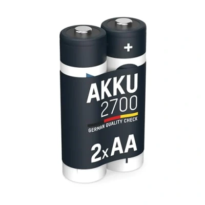 Imagen de 1x2 Ansmann Pilas 2700 Mignon Aa 2500 Mah