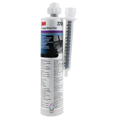 Imagen de 3M 37455 Pegamento epoxi Cartucho sin disolventes, plomo gris 180