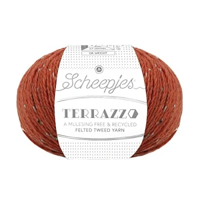 Imagen de Scheepjes 716 Caoba Terrazo Hilo 1x50g