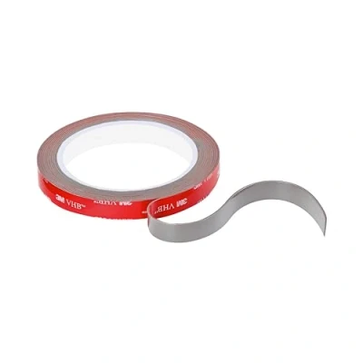 Imagen de 3m VHB Cinta adhesiva de doble cara universal extra fuerte espuma acrílica, resistente al agua y altas temperaturas, indoor/outdoor, decoraciones, tiras LED, hogar oficina 5 mm x