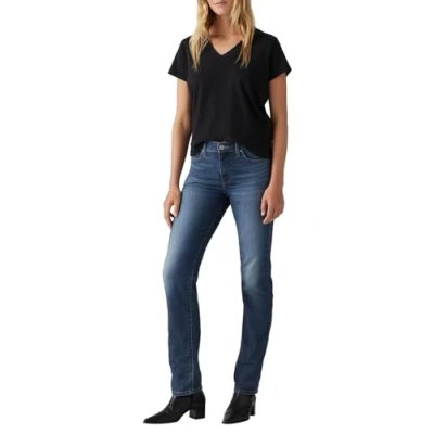 Imagen de Levi&#039;s 314 Shaping Straight Vaqueros, Agenda Genial, 27W / 30L Mujer