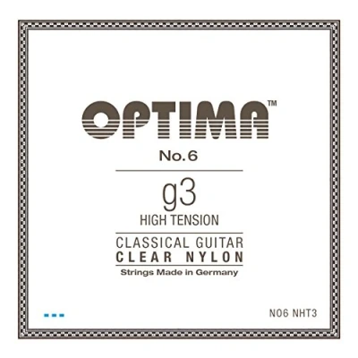 Imagen de Cuerdas para guitarra clásica Nº 6 Special Silver de nailon G3 High NO6.NHT3