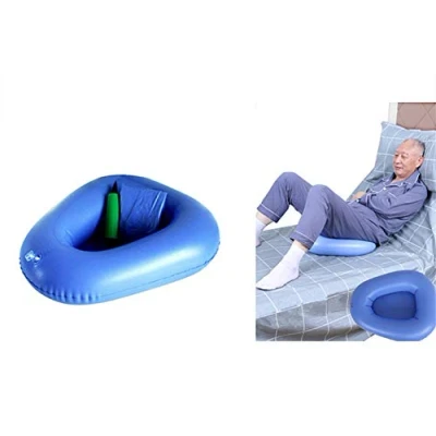 Imagen de Cojines de aire inflables, orinal portátil para baño, cabecera, orinales enfermería ancianos, postrado en cama, dolor cama pacientes