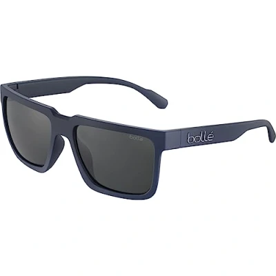 Imagen de Bollé Frank Navy Matte Tns Gun Polarized, Gafas De Sol, Medium, Unisex Adulto