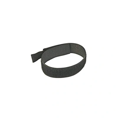 Imagen de Silverline Tools Fixman 986306 Bridas sujetacables con cierre autoadherente, Color Negro, 10 piezas