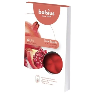 Imagen de Bolsius Wax Melts True Scents Pomegranate 6 Pieces