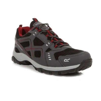 Imagen de Regatta Vendeavour, Zapatos para Senderismo Hombre, Granite/Rio Red, 46 EU