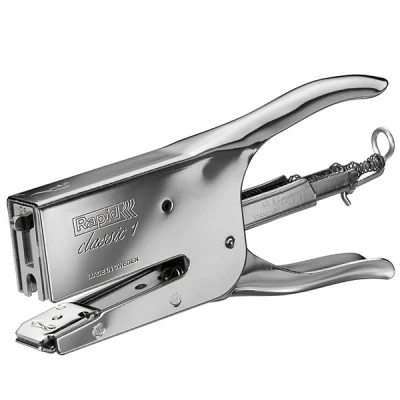 Imagen de RAPID 10510601 Tenaza CLASSIC modelo K1 color cromado, Grapas 24/6, 24/8