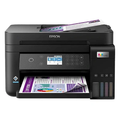 Imagen de Impresora multifunción Epson EcoTank ET 3850, Con depósito recargable, Conexión Wi Fi, Negro