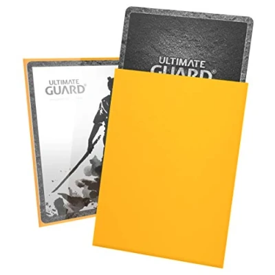 Imagen de Ultimate Guard Standard Size Yellow UGD010897 Katana Sleeves Amarillo (100), tamaño estándar, Color (UGD010897HEO)