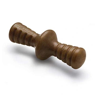Imagen de Benebone Zaggler Juguete masticable Indestructible para Perros masticadores agresivos, rompe el aburrimiento Resistente de Larga duración Perros, Sabor Real a Tocino, pequeños,