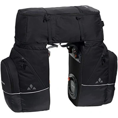 Imagen de VAUDE Karakorum 124090510 Bolsa para bicicleta (3 compartimentos, talla única), color negro