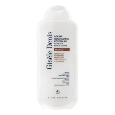 Imagen de GISÈLE DENIS Aftersun Bronze +, 400 ml, Crema Cuerpo, Cuidado de la Piel, Loción Reparadora Postsolar, con Inositol, Caviar Verde, Urea y Manteca Karité, Nutre, Hidrata Repara Piel