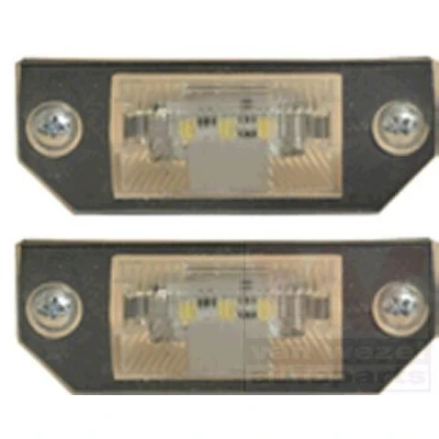 Imagen de VAN WEZEL 1866920 Luz Matricula LED izquierda, derecha FORD: Focus 2, 2 Kombi, Limousine