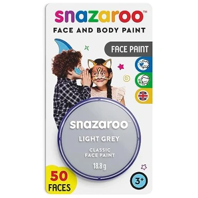 Imagen de Snazaroo Face Paint 18ml Light Grey