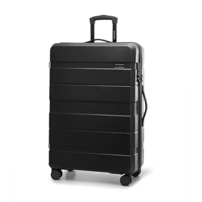Imagen de WITTCHEN Comodo Line Maleta Grande Bolsa de Viaje Equipaje Dura ABS Cerradura TSA Tamaño L Negro