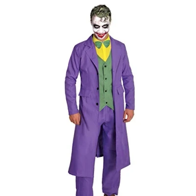 Imagen de Dc Comics, Ciao Disfraz de Joker Original 11684.L (Talla L)