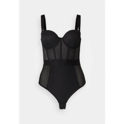 Imagen de DKNY Intimates Sheers Cupped Strapless Bodysuit Body, Mujer, Talla: 90C, Black