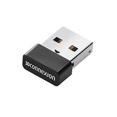 Imagen de 3Dconnexion 3DX 700069 Adaptador y Tarjeta de Red RF inalámbrico, Negro