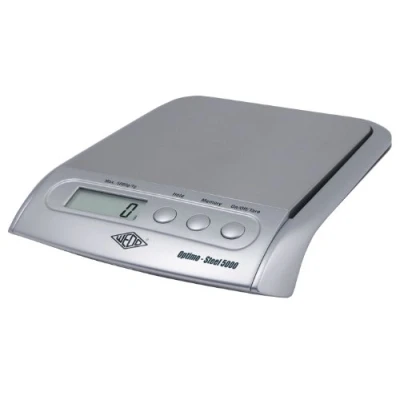 Imagen de Wedo Optimo Báscula electrónica (acero, capacidad hasta 5000 g), color plateado