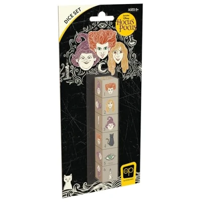 Imagen de Disney Hocus Pocus Dice Set Officially Licensed 6 Sided