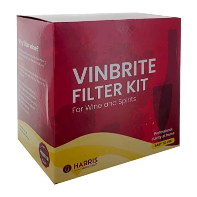 Imagen de Harris Filters Balliihoo Homebrew MkIII Vinbrite Kit de Filtro Vino