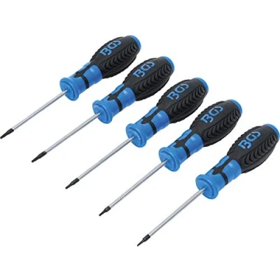 Imagen de BGS 6828 Juego de destornilladores perfil en T (para Torx) T6 T10 7 piezas