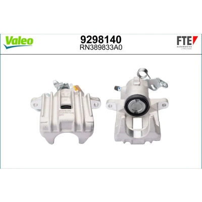 Imagen de FTE 9298140 Pinza de freno gris Aluminio Eje trasero, derecha sin soporte SEAT: Leon I Hatchback, Toledo 2 Limousine, Córdoba Berlina