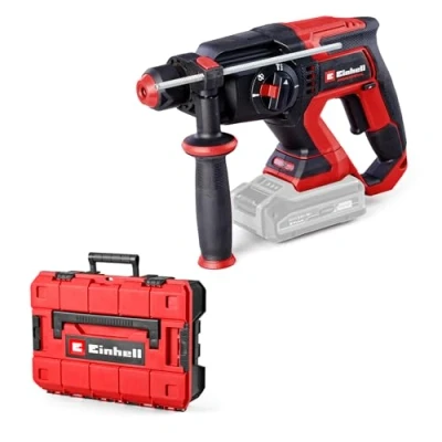 Imagen de Einhell Professional Martillo perforador con batería TP HD 18/22 D Li BL Solo Power X Change (18 V, sin escobillas, 2,3 J, SDS plus, potencia en hormigón, empuñadura D, maletín, batería)