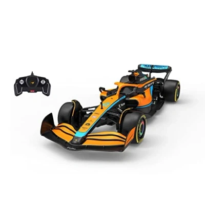 Imagen de CMJ RC Cars Coche teledirigido McLaren F1 MCL36 (Escala 1:18) 2022 Fórmula 1 Pilotos Lando Norris + Daniel Ricciardo Drive To Surive