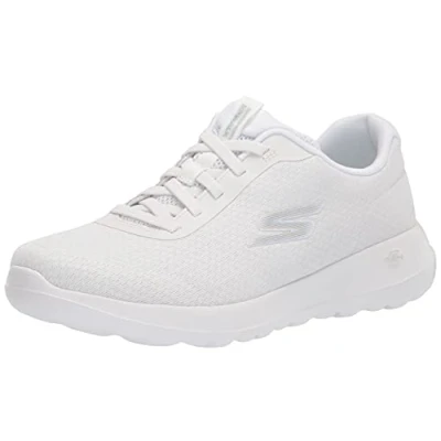 Imagen de Skechers Go Walk Joy Ecstatic, Zapatillas Mujer, White/Blue, 38.5 EU
