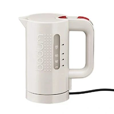 Imagen de Bodum Bistro Hervidor de Agua eléctrico, 0,5 l, 700 W, plástico, Blanco Crema