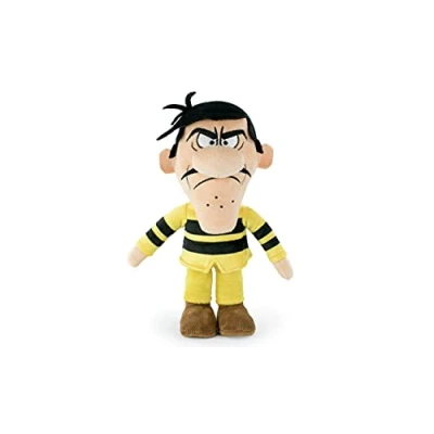 Imagen de BARRADO Lucky Luke Peluches de los Protagonistas Joe Dalton, Luke, Rantanplan 26 32cm Edición Coleccionista Calidad Super Soft (26cm, Dalton)