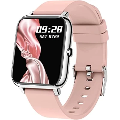 Imagen de KALINCO Reloj Inteligente Hombre Mujer, Smartwatch con Oxígeno Sanguíneo Presión Arterial Frecuencia Cardíaca Sueño, Deportivo para Android iOS