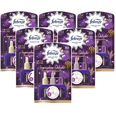 Imagen de 6 recambios de enchufe Ambi Pur 3Volution 20 ml SugarPlum Delight