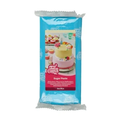 Imagen de FunCakes Pasta de Azúcar Azul Marino 1 kg