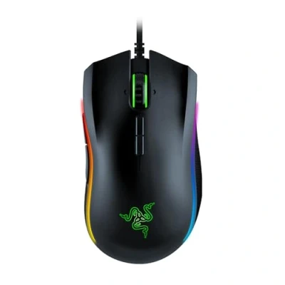 Imagen de Razer Mamba Elite Ratón para juegos , Gaming con 9 botones mecánicos programables, sensor óptico 16.000 ppp e iluminación Chroma RGB, Negro