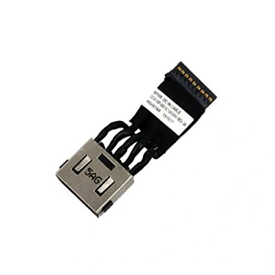 Imagen de Gintai Conector DC Dock Port Clavija Alimentación Placa de Conexão Jack Cable para Lenovo ThinkPad P50, P51, P15 Gen 1, T15g P17 1 BP500 DC30100PE00 DC30100PJ00 SC10K06990 SC10K06991