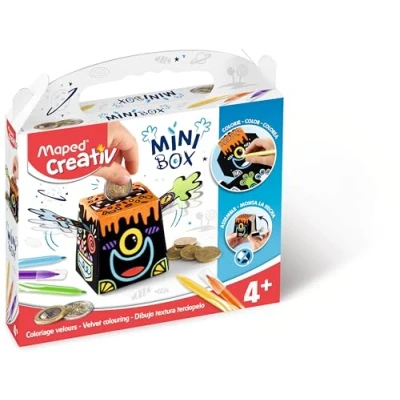 Imagen de MINI BOX Hucha de terciopelo Maped Creativ (907013)