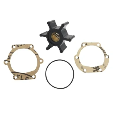Imagen de XRmarine Kit de reparación impulsor bomba agua repuesto para Jabsco 653 0001 P Johnson 09 810B 1 Vo lvo Penta 876097 Yanmar F4B 128990 42200