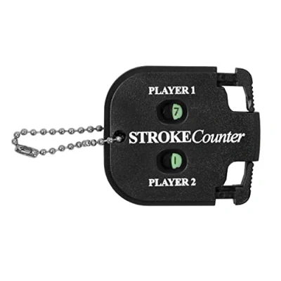 Imagen de Longridge Golf 2 Contador de golpes para jugadores Negro